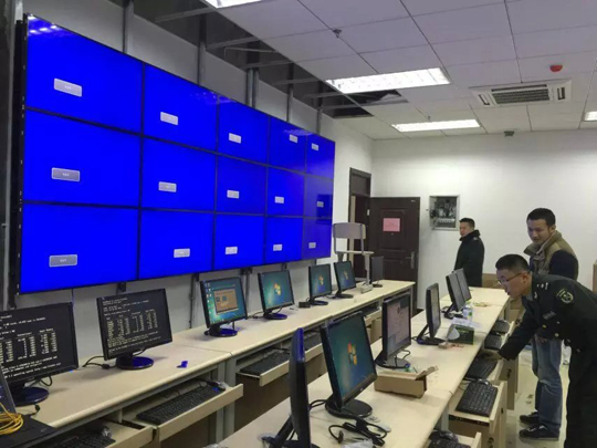 重慶市林園通信軍校拼接項目